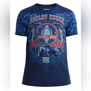 Shelby Cobra Men's & Big Men's Graphic Tee with Short Sleeves